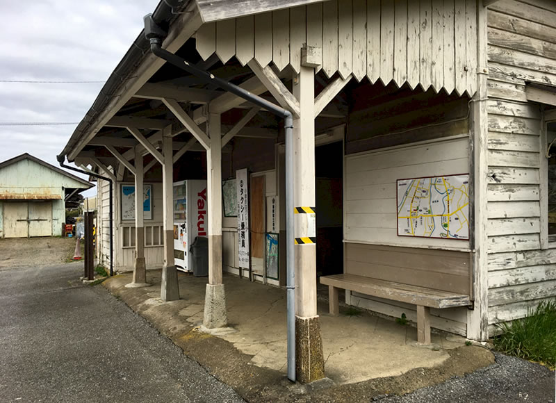 小湊鉄道高滝駅舎(2)