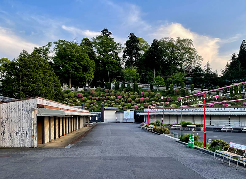 成田山新勝寺 奥山広場の風景