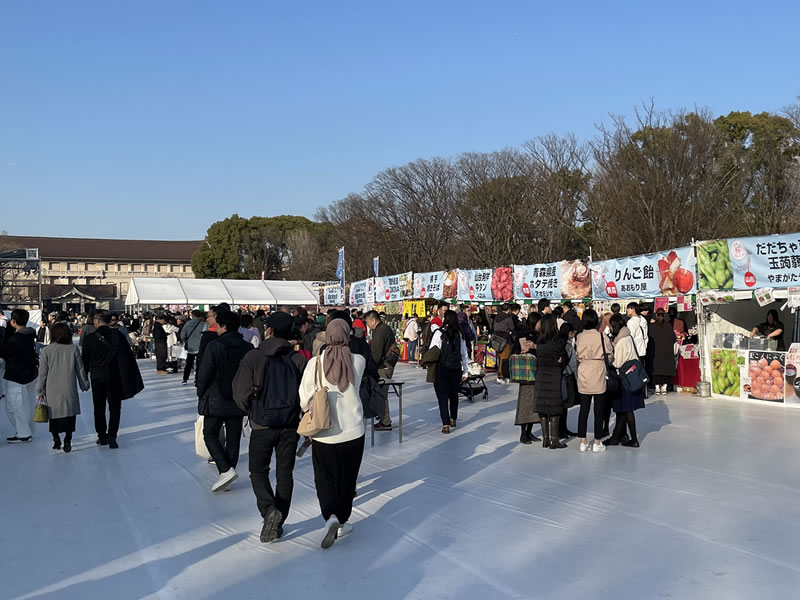 上野公園 うえの桜フェスタの風景