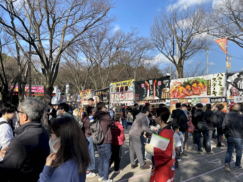 魚ジャパンフェス in 代々木公園の会場風景