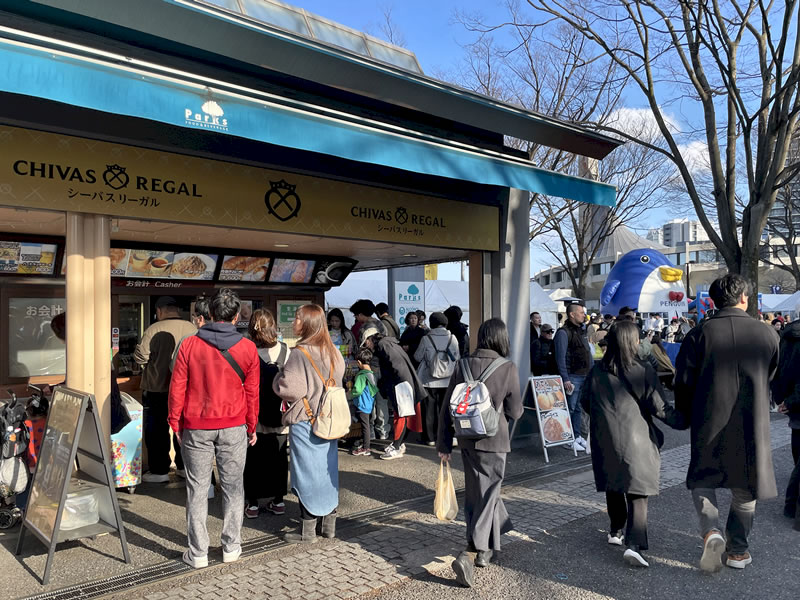 魚ジャパンフェス in 代々木公園「DREAMBEER」のブース