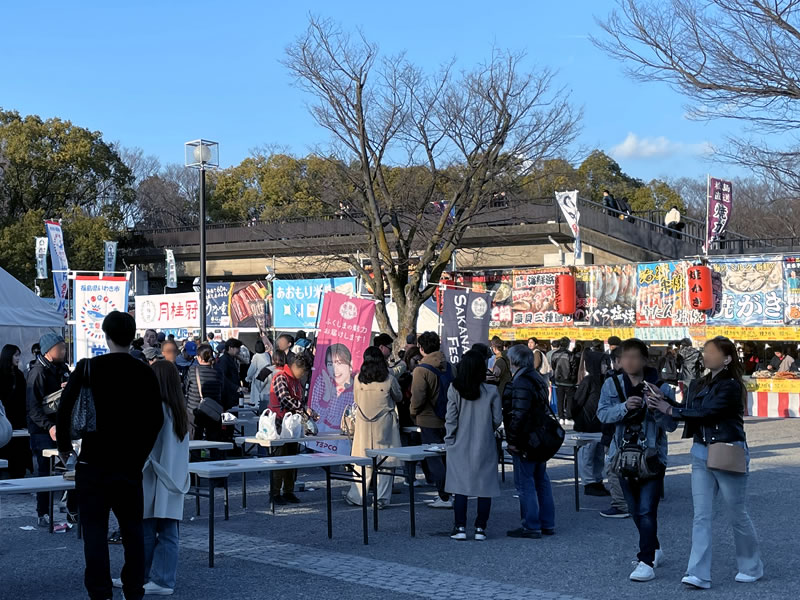 魚ジャパンフェス in 代々木公園の会場風景(2)