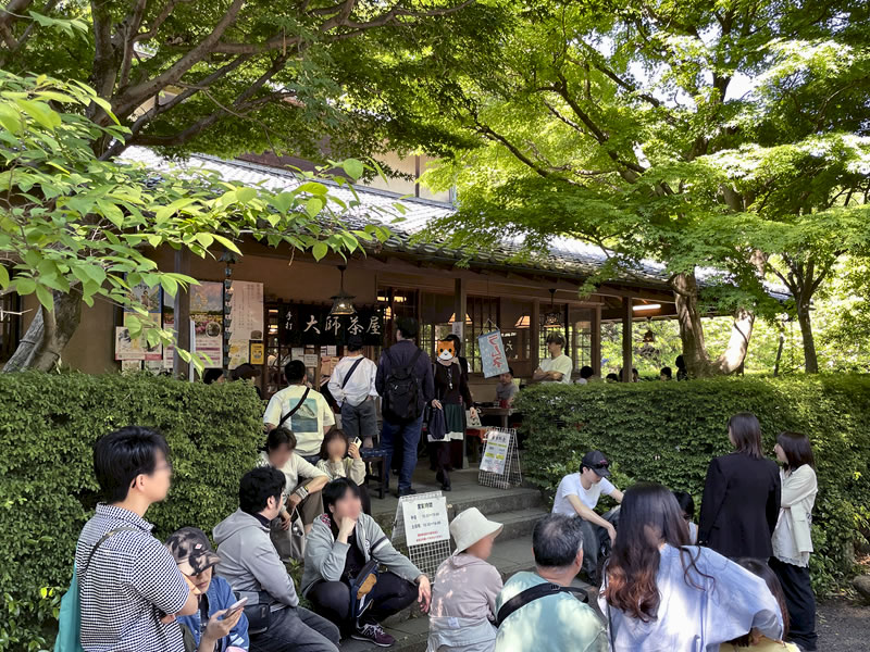 深大寺 そば処「大師茶屋」の外観